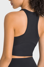 Load image into Gallery viewer, Racerback Cropped Sports Tank