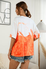 Load image into Gallery viewer, Tie-Dye Round Neck Tee Shirt