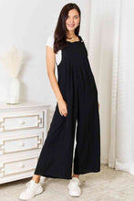 Load image into Gallery viewer, Double Take Full Size Wide Leg Overalls with Pockets