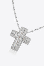 Load image into Gallery viewer, Rhinestone Cross Pendant Necklace