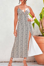 Load image into Gallery viewer, Printed Spaghetti Strap Maxi Dress