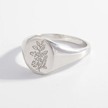 Load image into Gallery viewer, 925 Sterling Silver Signet Ring