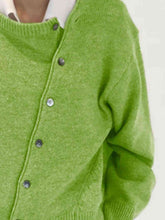 Load image into Gallery viewer, Dropped Shoulder Buttoned Cardigan