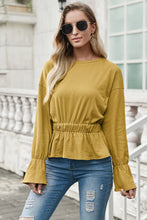 Load image into Gallery viewer, Elastic Waist Drop Shoulder Top