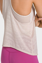 Load image into Gallery viewer, Spliced Mesh Racer Back Tank