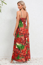 Load image into Gallery viewer, Printed Surplice Maxi Cami Dress