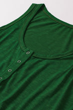 Load image into Gallery viewer, Button Front Sleeveless Dress with Pockets