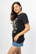 Load image into Gallery viewer, mineB Full Size Rock & Roll Graphic Tee