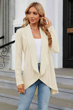 Load image into Gallery viewer, Open Front Long Sleeve Cardigan