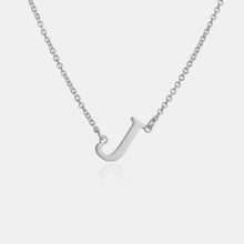 Load image into Gallery viewer, Copper Letter Pendant Necklace