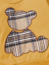 Load image into Gallery viewer, Plaid Bear Graphic Tee and Plaid Print Pants Kit