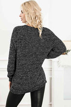 Load image into Gallery viewer, Round Neck Long Sleeve Sweater