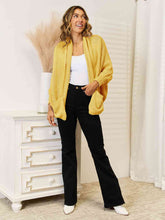 Load image into Gallery viewer, Open Front Cardigan with Pockets
