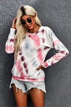 Load image into Gallery viewer, Drop Shoulder Tie Dye Tee