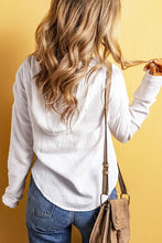 Load image into Gallery viewer, Drawstring Pocketed Dropped Shoulder Hoodie