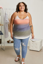 Load image into Gallery viewer, Zenana Sunset Dreams Full Size Ombre Reversible Tank