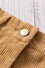 Load image into Gallery viewer, Corduroy Mini Skirt with Pockets