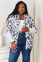 Load image into Gallery viewer, Double Take Leopard Long Sleeve Cardigan