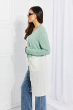 Load image into Gallery viewer, Culture Code Until You Came Color Block Duster Cardigan