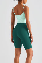Load image into Gallery viewer, Gathered Detail Cropped Sports Cami