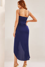 Load image into Gallery viewer, Spaghetti Strap Tie Waist Dress