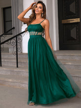 Load image into Gallery viewer, Mesh Spaghetti Strap Maxi Dress