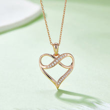 Load image into Gallery viewer, Moissanite 925 Sterling Silver Heart Necklace