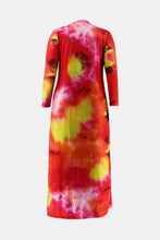 Load image into Gallery viewer, Plus Size Tie-Dye Sports Bra, Leggings, and Duster Kimono Set