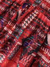 Load image into Gallery viewer, Baby Girl Printed Smocked Pinafore Skirt