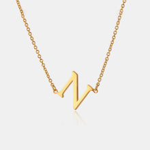 Load image into Gallery viewer, Copper Letter Pendant Necklace