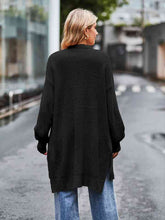 Load image into Gallery viewer, Long Sleeve Waffle-Knit Cardigan