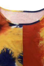 Load image into Gallery viewer, Plus Size Printed Crisscross Tie Front Top and Pants Set