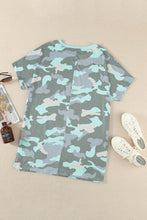 Load image into Gallery viewer, Leopard Pocketed T-Shirt Dress