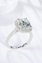 Load image into Gallery viewer, Adored 6 Carat Moissanite Halo Ring