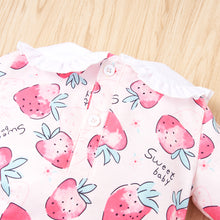 Load image into Gallery viewer, Baby Girl Printed Collared Jumpsuit