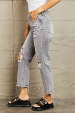 Load image into Gallery viewer, BAYEAS High Waisted Cropped Straight Jeans