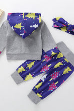 Load image into Gallery viewer, Girls Tree Graphic Hoodie and Pants Set