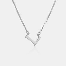 Load image into Gallery viewer, Copper Letter Pendant Necklace