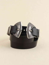 Load image into Gallery viewer, Double Buckle PU Leather Belt