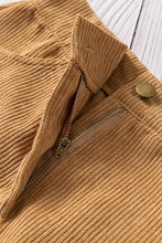 Load image into Gallery viewer, Corduroy Mini Skirt with Pockets