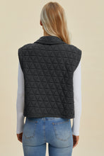 Load image into Gallery viewer, Double Take Full Size Pocketed Texture Snap Down Vest Coat
