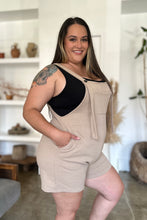 Load image into Gallery viewer, Double Take Full Size Texture Sleeveless Romper
