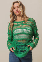 Load image into Gallery viewer, BiBi Long Sleeve Knit Cover Up
