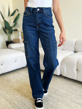 Load image into Gallery viewer, Judy Blue Full Size High Waist Cargo Jeans
