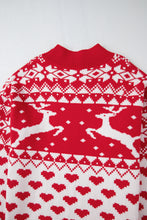 Load image into Gallery viewer, Christmas Element Turtleneck Long Sleeve Sweater
