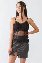Load image into Gallery viewer, FASHION4YOU Sheer Mesh Lace Push-Up Bustier

