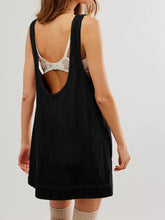 Load image into Gallery viewer, Mandy Round Neck Wide Strap Mini Dress with Pockets
