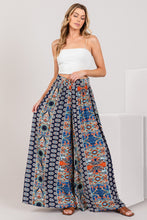 Load image into Gallery viewer, SAGE + FIG Bohemian Multi Geo Print Wide Leg Pants
