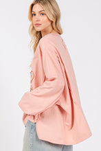 Load image into Gallery viewer, SAGE + FIG Flower Patch Dropped Shoulder Oversize Top
