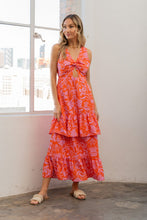 Load image into Gallery viewer, Sew In Love Full Size Floral Ruffled Maxi Sleeveless Dress
